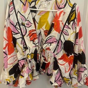 Floral Women's Top - Multicolor